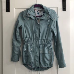 Baby Blue Utility Jacket